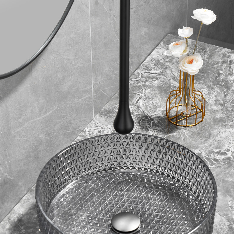 Basin Mixer Tap - ก๊อกน้ำเซ็นเซอร์แบบซ่อน, ก๊อกผสมอ่างล้างหน้าทำจากทองแดง 100%, ติดตั้งบนเพดาน, ติดตั้งบนผนัง, ระบบปล่อยน้ำอัตโนมัติ,