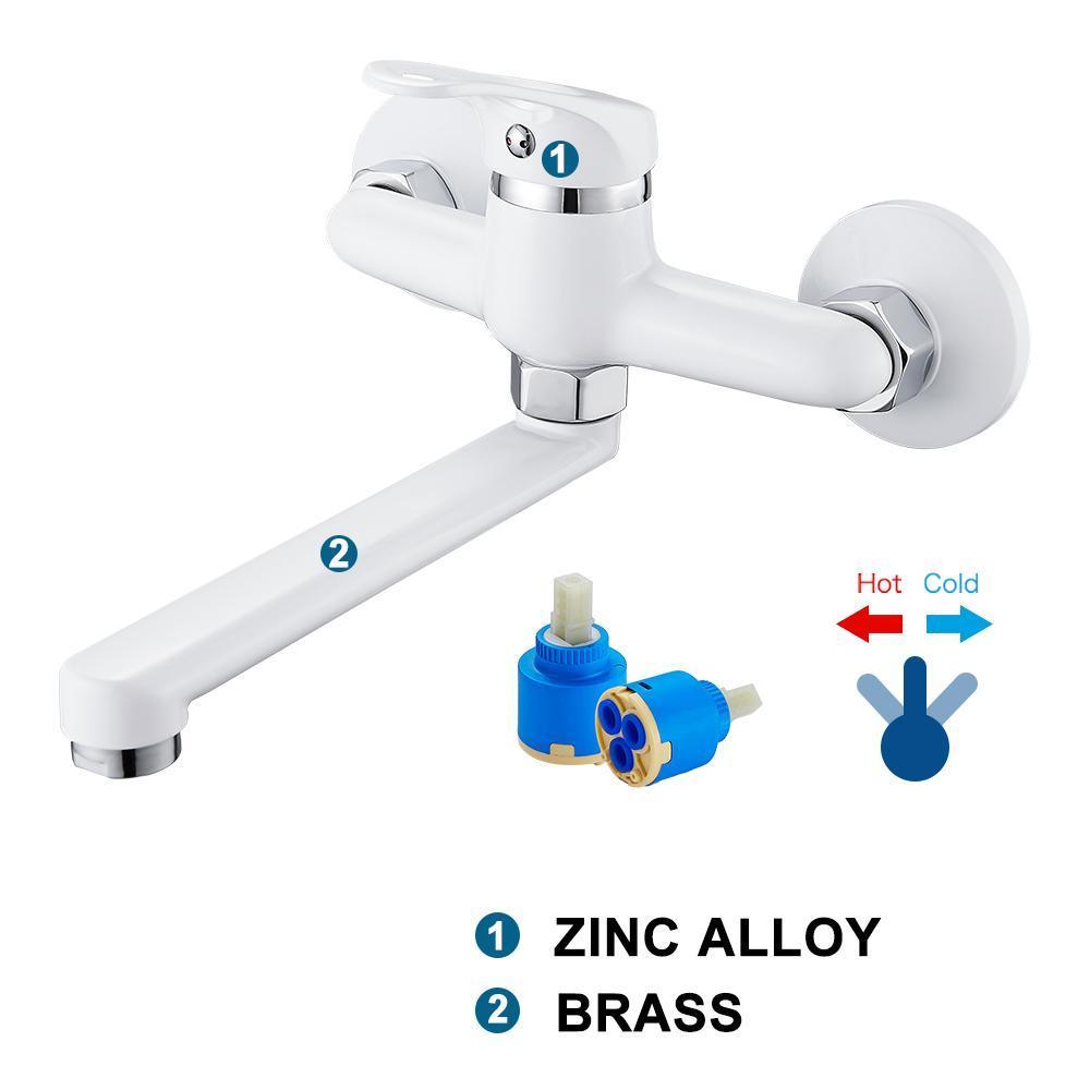 ก๊อกน้ําห้องครัวผสมติดผนังเดี่ - Basin Mixer Tap บทวิจารณ์และราคา
