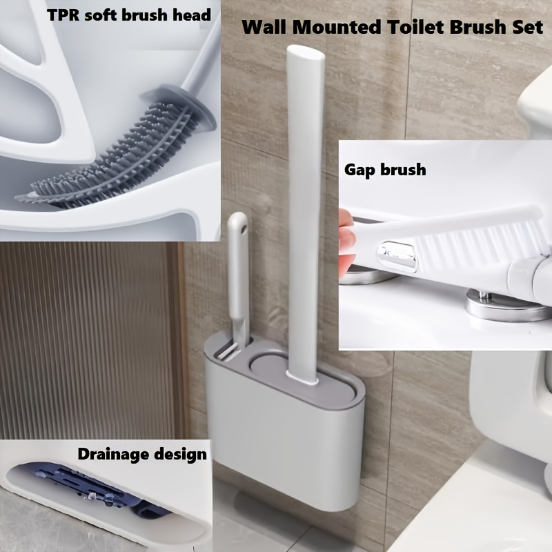 ชุดแปรงขัดห้องน้ำแบบติดผนัง, แ - Home Bathroom Organizer บทวิจารณ์และราคา