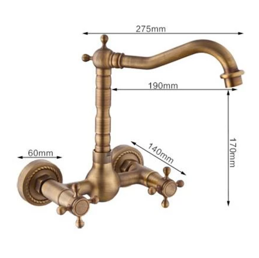 โบราณอ่างล้างหน้า Mixer แตะก๊อ - Basin Mixer Tap บทวิจารณ์และราคา