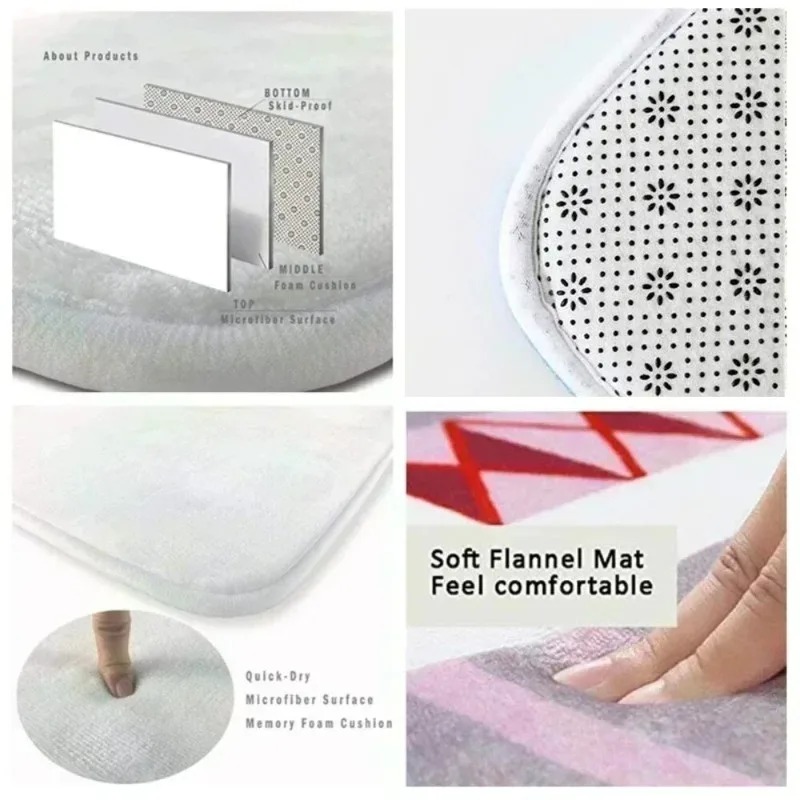 พรมทรงกลมและพรมลายสวยสะดุดตา แ - Home Bathroom Trends บทวิจารณ์และราคา