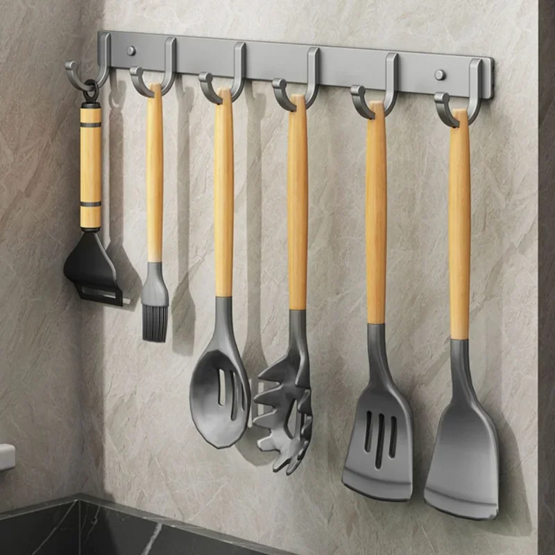 ราวแขวนติดผนังอะลูมิเนียม – ติ - Home Bathroom Organizer บทวิจารณ์และราคา