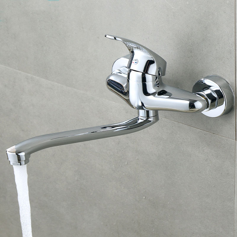 ติดผนังก๊อกน้ําห้องครัวคู่หลุม - Basin Mixer Tap บทวิจารณ์และราคา