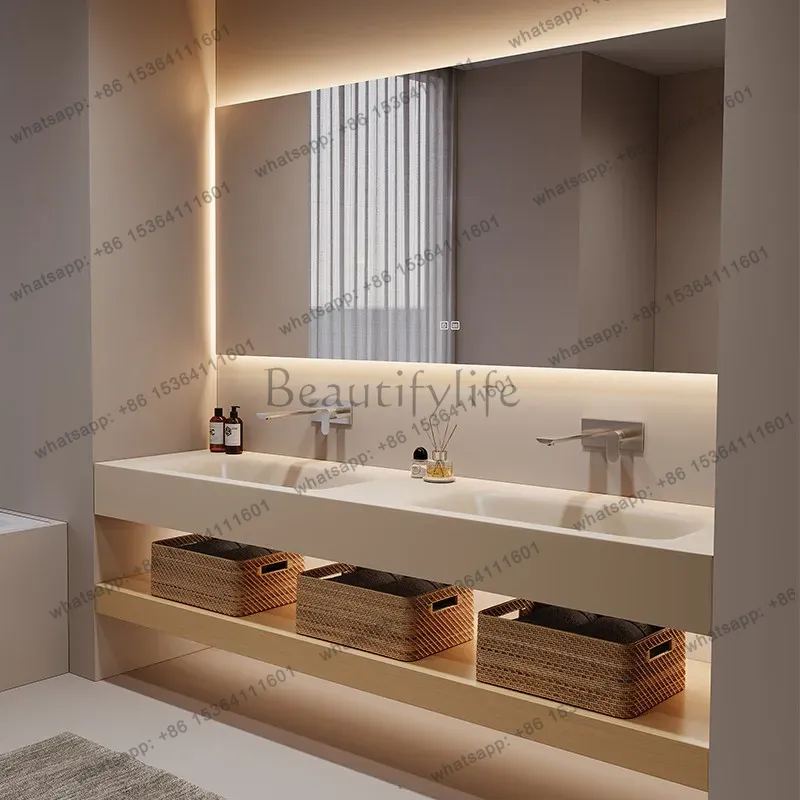 ตู้เก็บของในห้องน้ำสไตล์หรูหรา - Home Bathroom Vanity Combo บทวิจารณ์และราคา