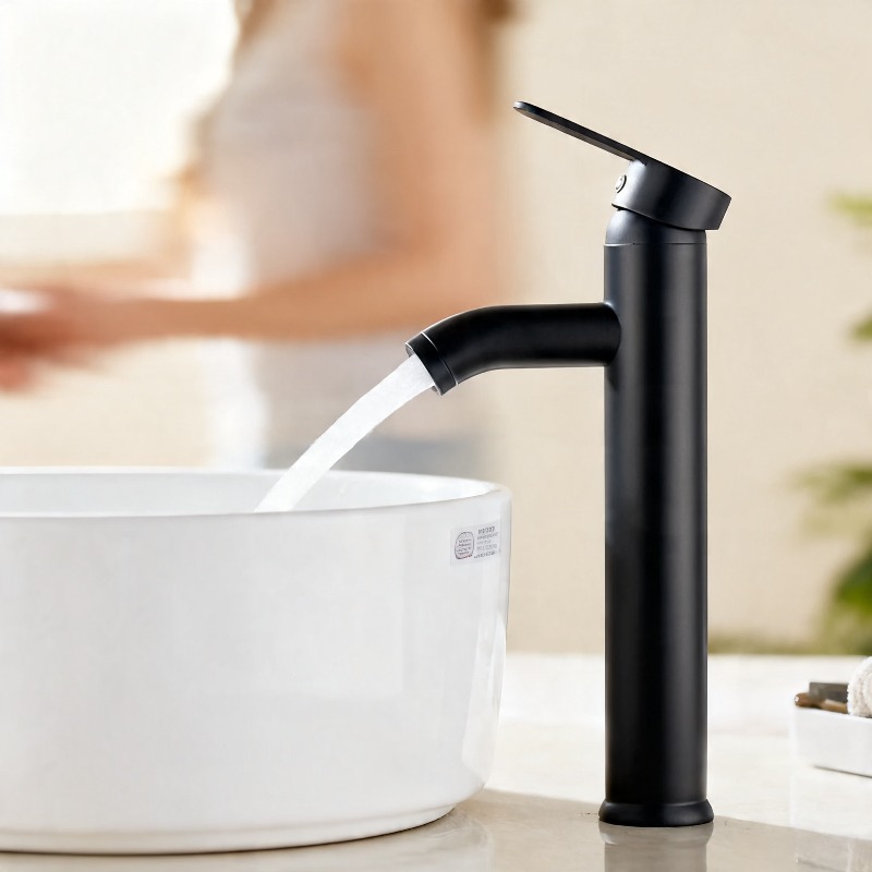 ก๊อกน้ำอ่างล้างหน้าสีดำ ก๊อกผส - Basin Mixer Tap บทวิจารณ์และราคา