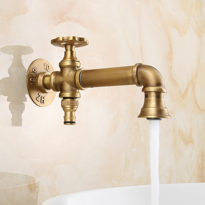 ก๊อกน้ำทองเหลืองโบราณสำหรับเคร - Basin Mixer Tap บทวิจารณ์และราคา
